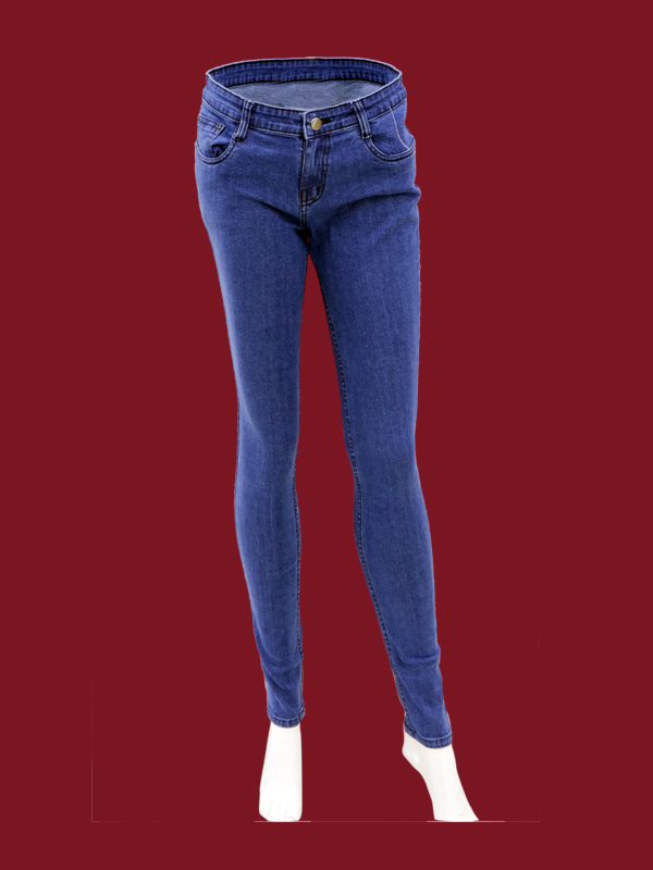 DARK BLUE  STRECHABLE JEANS FOR GIRLS